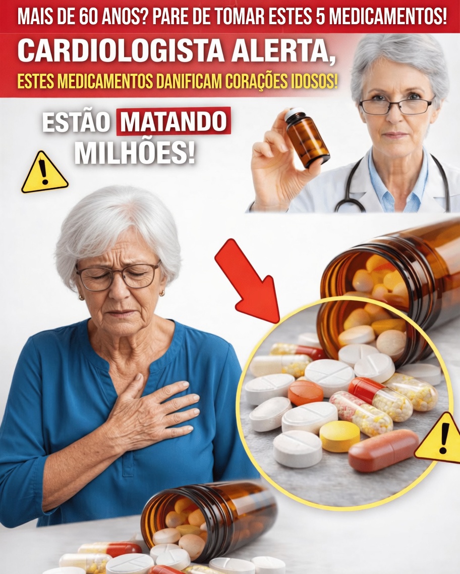 O que os idosos devem saber sobre este comprimido e as potenciais considerações sobre a saúde do coração no uso diário