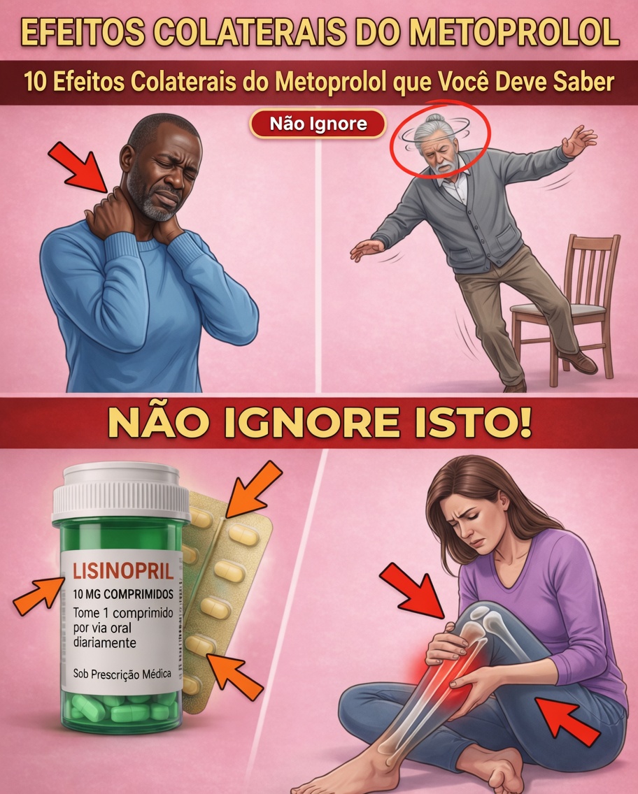 Explorando os 10 efeitos colaterais do metoprolol que muitas vezes são negligenciados nas conversas