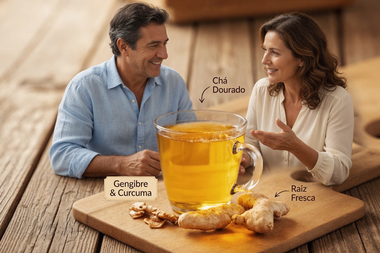 Saiba mais sobre três chás de ervas que podem ajudar a fortalecer as pernas para pessoas com mais de 60 anos