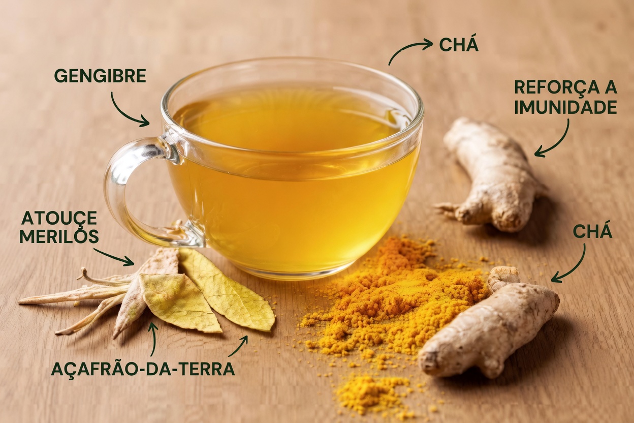 Saiba mais sobre três chás de ervas que podem ajudar a fortalecer as pernas para pessoas com mais de 60 anos