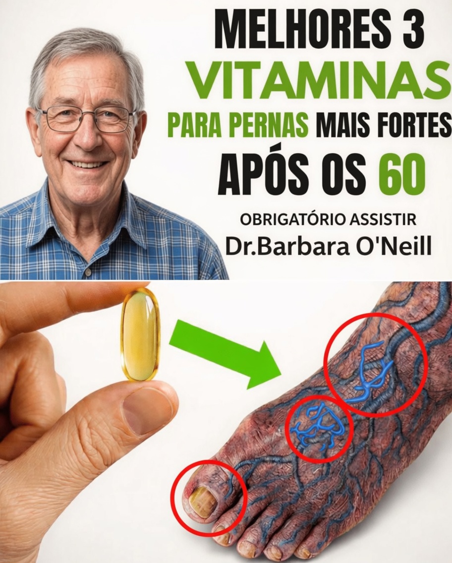 3 Vitaminas Noturnas que Alguns Idosos Consideram para Ajudar a Aliviar Cãibras Noturnas nas Pernas