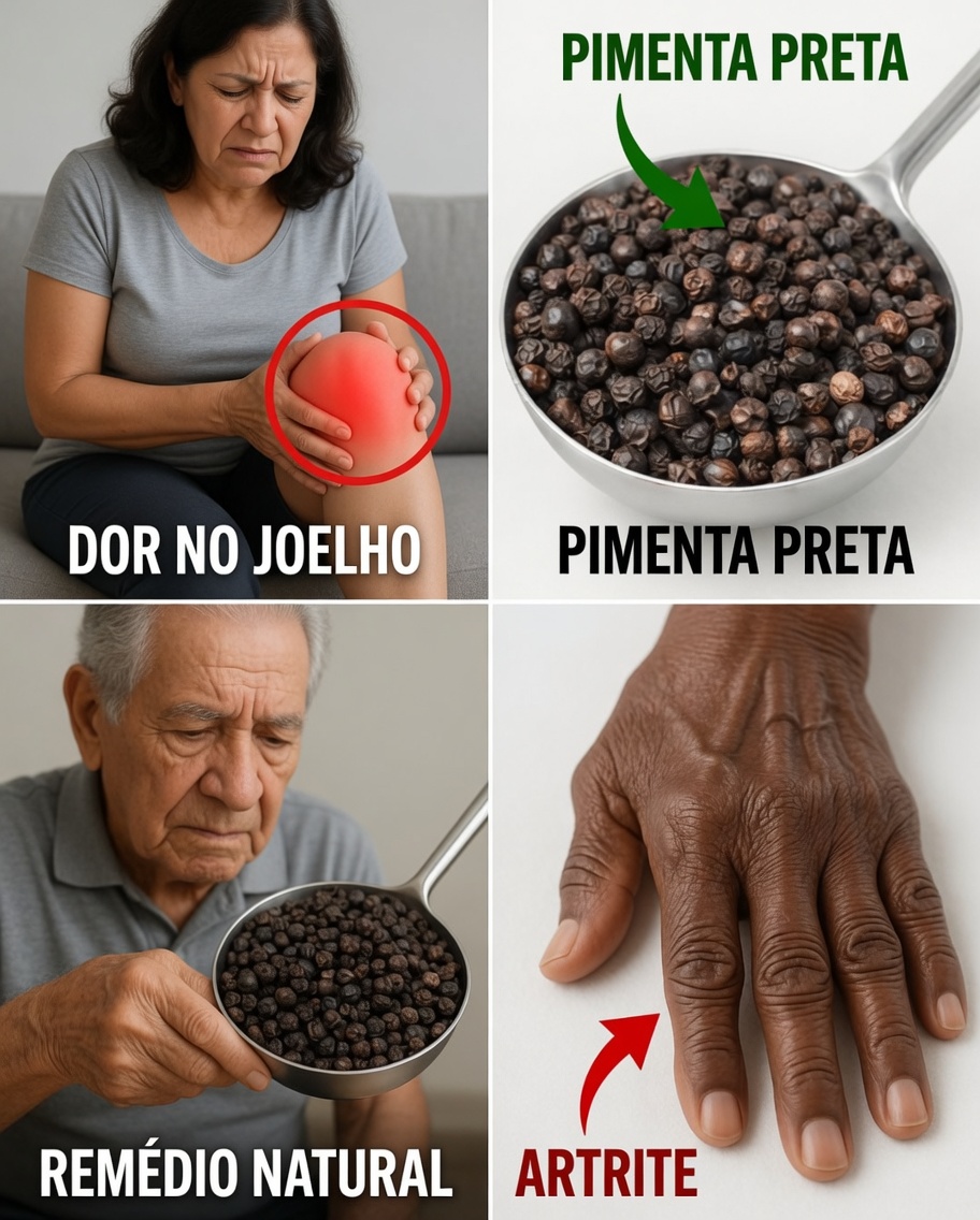 O Poder Curativo do Alho e da Pimenta-Preta para Dor nas Pernas, Reumatismo, Varizes e Artrite
