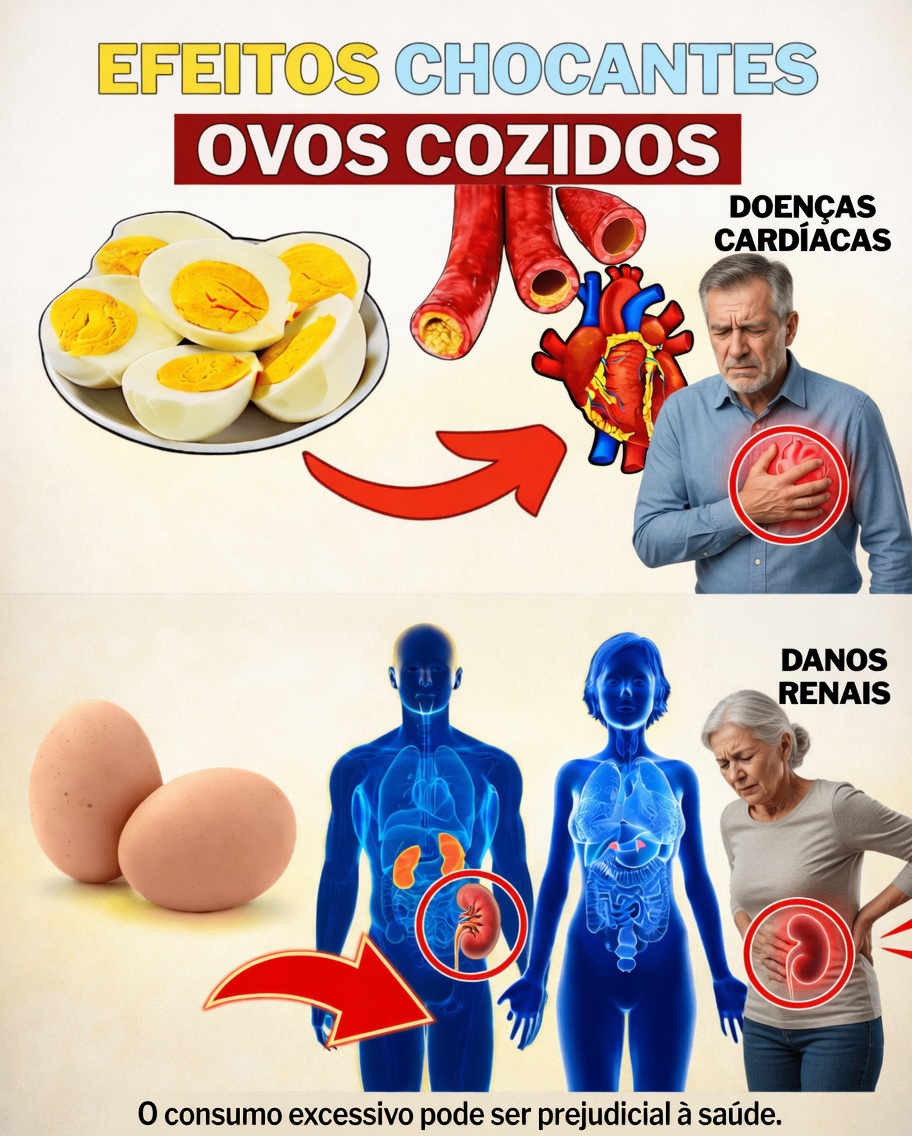 Apenas 2 ovos cozidos TODAS AS MANHÃS farão estas 10 coisas ao seu corpo!