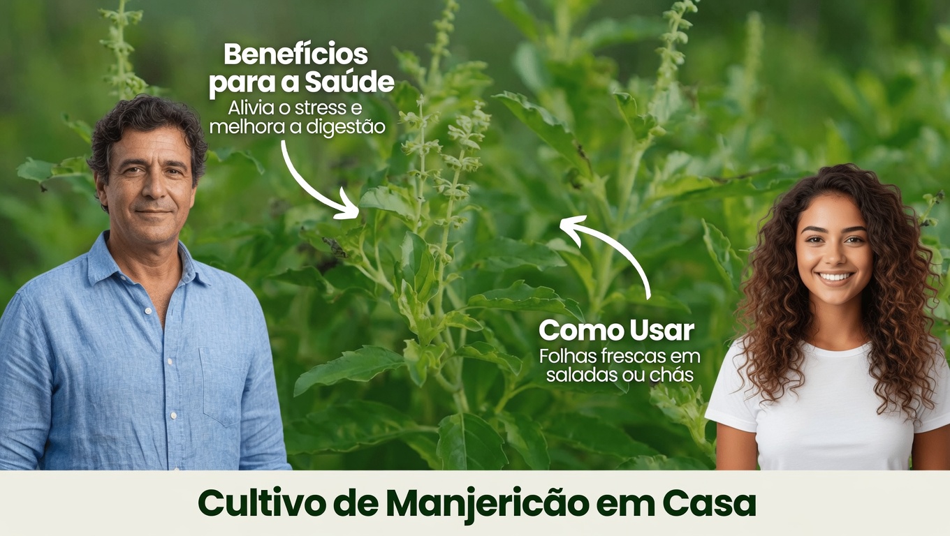 Manjericão Sagrado (Tulsi) para a Saúde Bucal: Remédio Natural para Cáries, Problemas na Gengiva, Mau Hálito e Dentes Mais Fortes