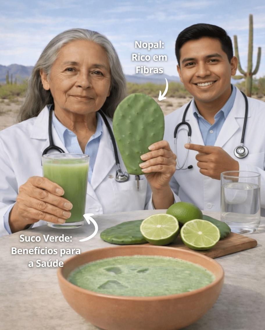 Suco de Limão e Nopal: o Segredo Cítrico para uma Saúde Vibrante