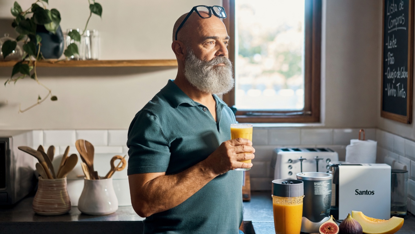 Por que as pernas frequentemente enfraquecem primeiro em idosos e como certas bebidas podem ajudar a sustentar sua força?