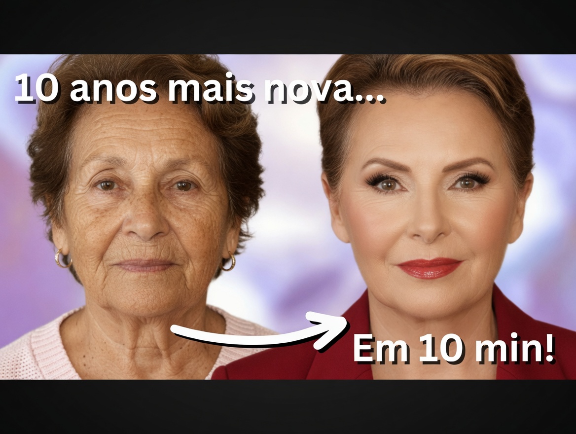 Eles acharam que eu tinha feito cirurgia plástica — mas esta rotina natural me fez parecer 10 anos mais jovem