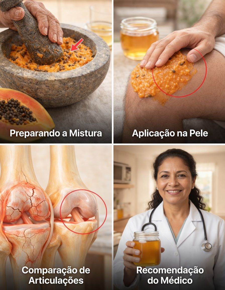 Sementes de Mamão: Uma Forma Natural de Aliviar o Desconforto no Joelho, nas Costas e na Coluna