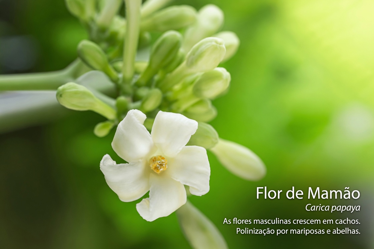 O Poder Oculto das Flores de Mamão: Será que Elas Podem Oferecer Mais Apoio ao Bem-Estar do que o Fruto?