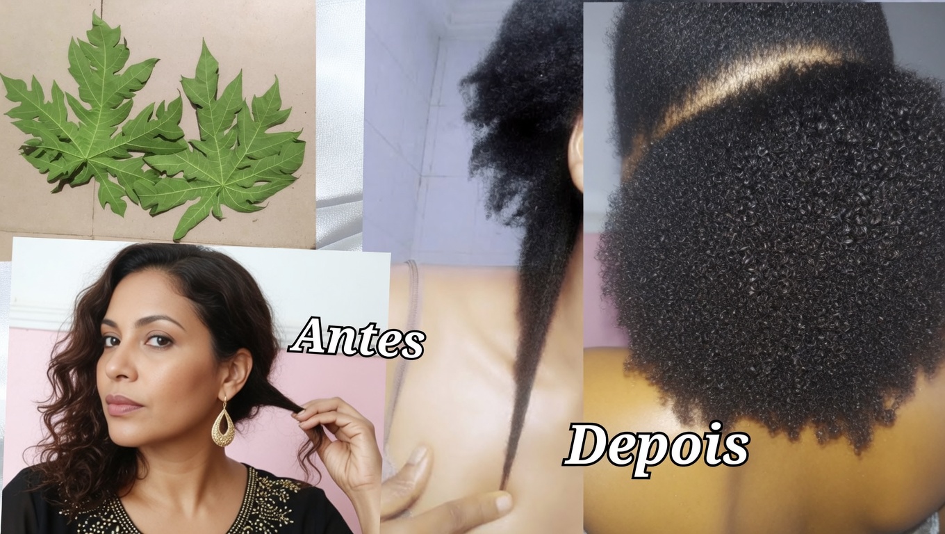 Máscara Capilar de Folha de Mamão: O Segredo Natural para um Cabelo Mais Saudável e Brilhante