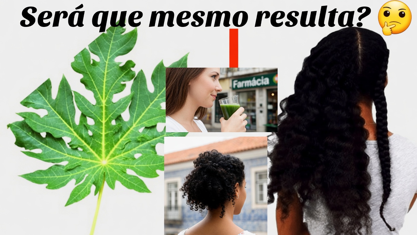 Máscara Capilar de Folha de Mamão: O Segredo Natural para um Cabelo Mais Saudável e Brilhante