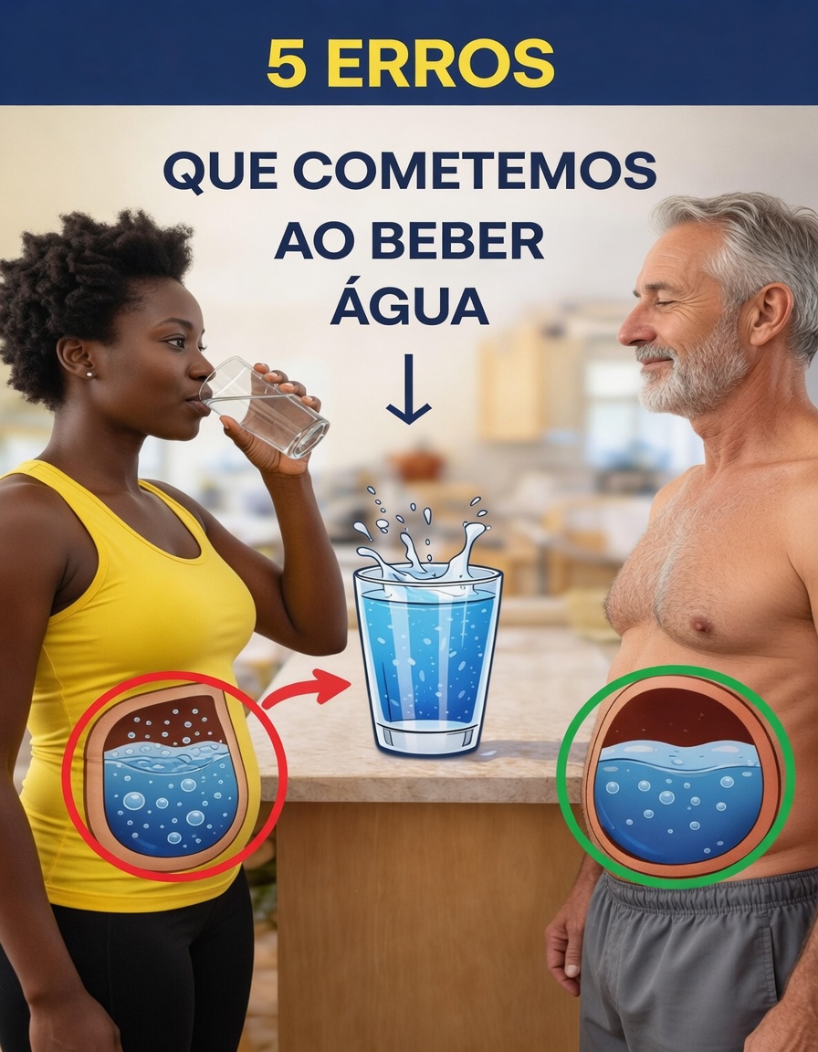 5 Erros Comuns que Você Está Cometendo ao Beber Água que Podem Afetar Silenciosamente Sua Hidratação
