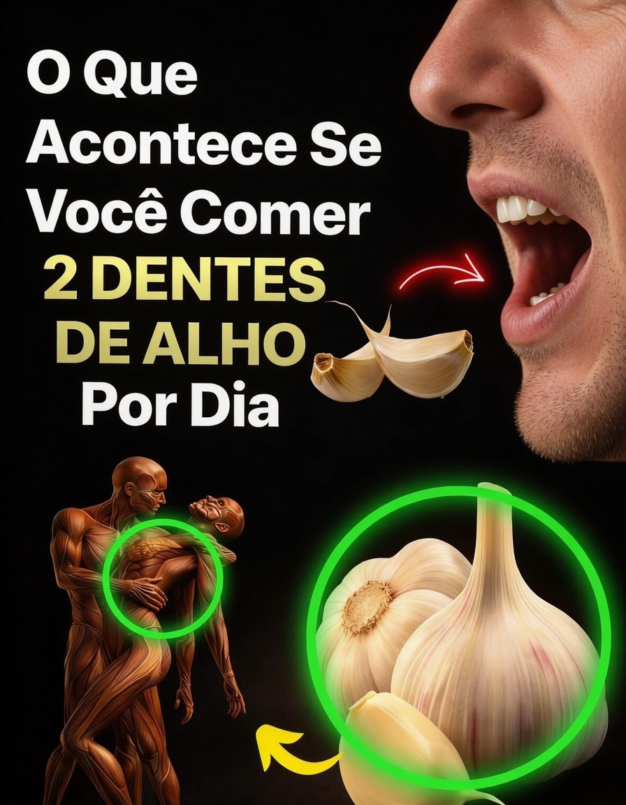 O que acontece com o seu corpo quando você come 2 dentes de alho cru por dia: insights e benefícios respaldados pela ciência