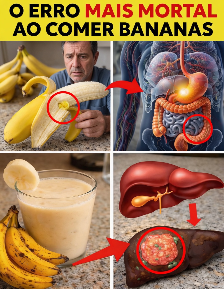 8 Erros Comuns que Você Pode Estar Cometendo ao Comer Bananas e Como Evitá-los