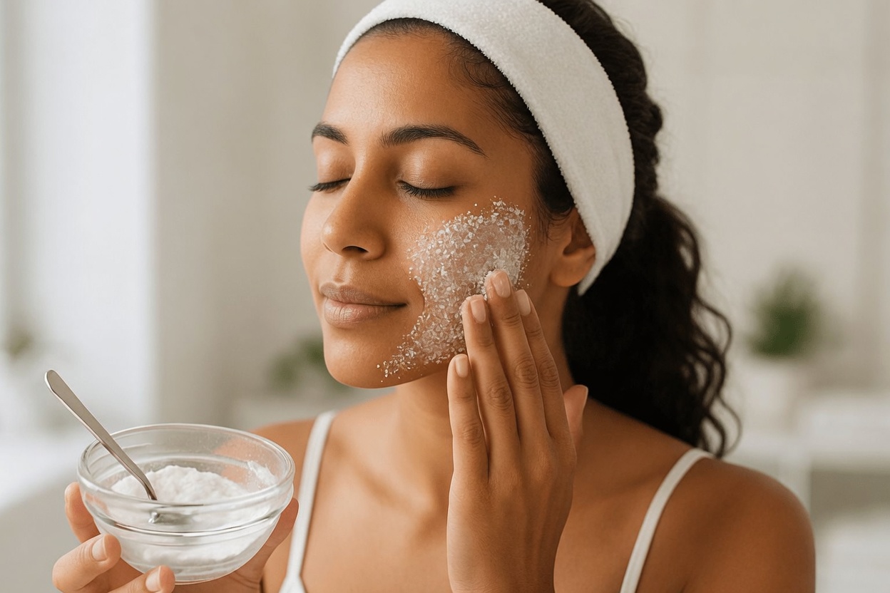 Bicarbonato de Sódio no Rosto: Explorando o Hack Viral de Cuidados com a Pele Faça Você Mesmo, com Benefícios e Possíveis Riscos Revelados