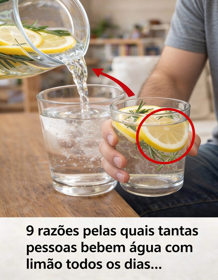 9 Razões Surpreendentes pelas Quais as Pessoas Bebem Água com Limão Todos os Dias – E o Que a Ciência Realmente Diz