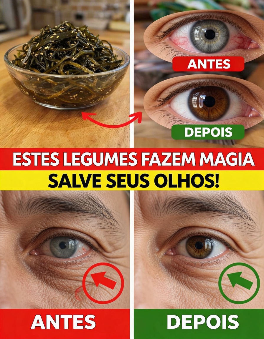 Comer vegetais cozidos como cenouras, brócolis, couve e abobrinha pode ajudar a manter a saúde dos olhos à medida que você envelhece?