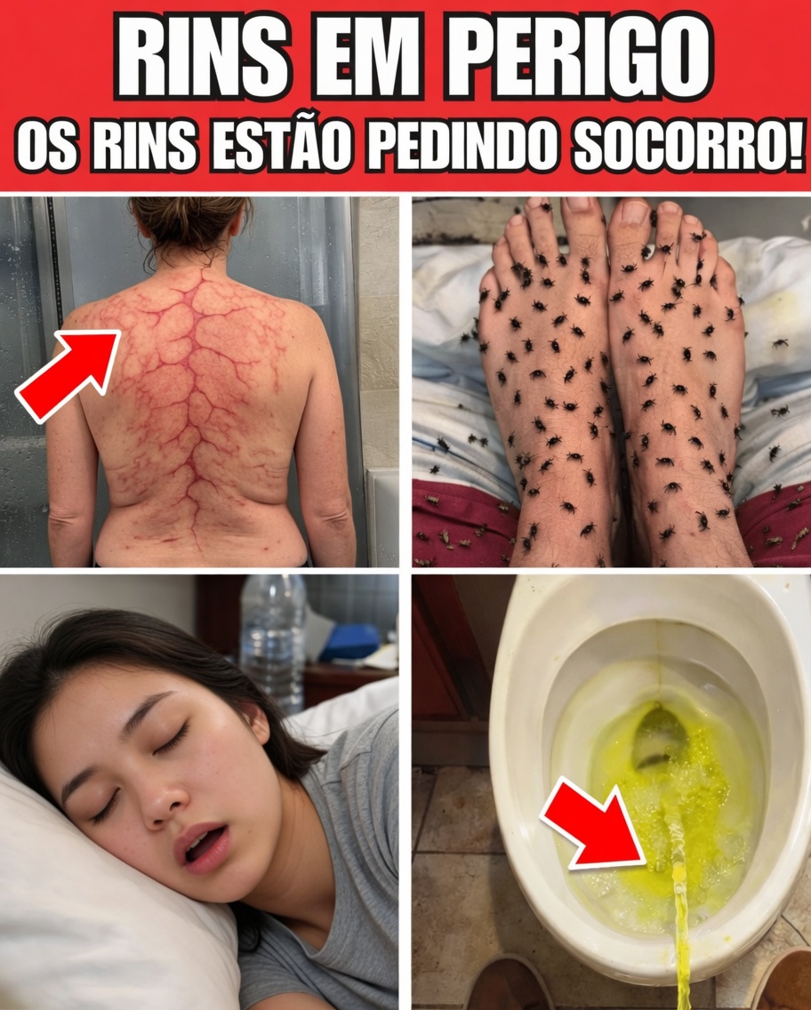 8 Sinais Estranhos de que Seus Rins Podem Estar Te Enviando – Não Ignore Essas Pistas Sutis