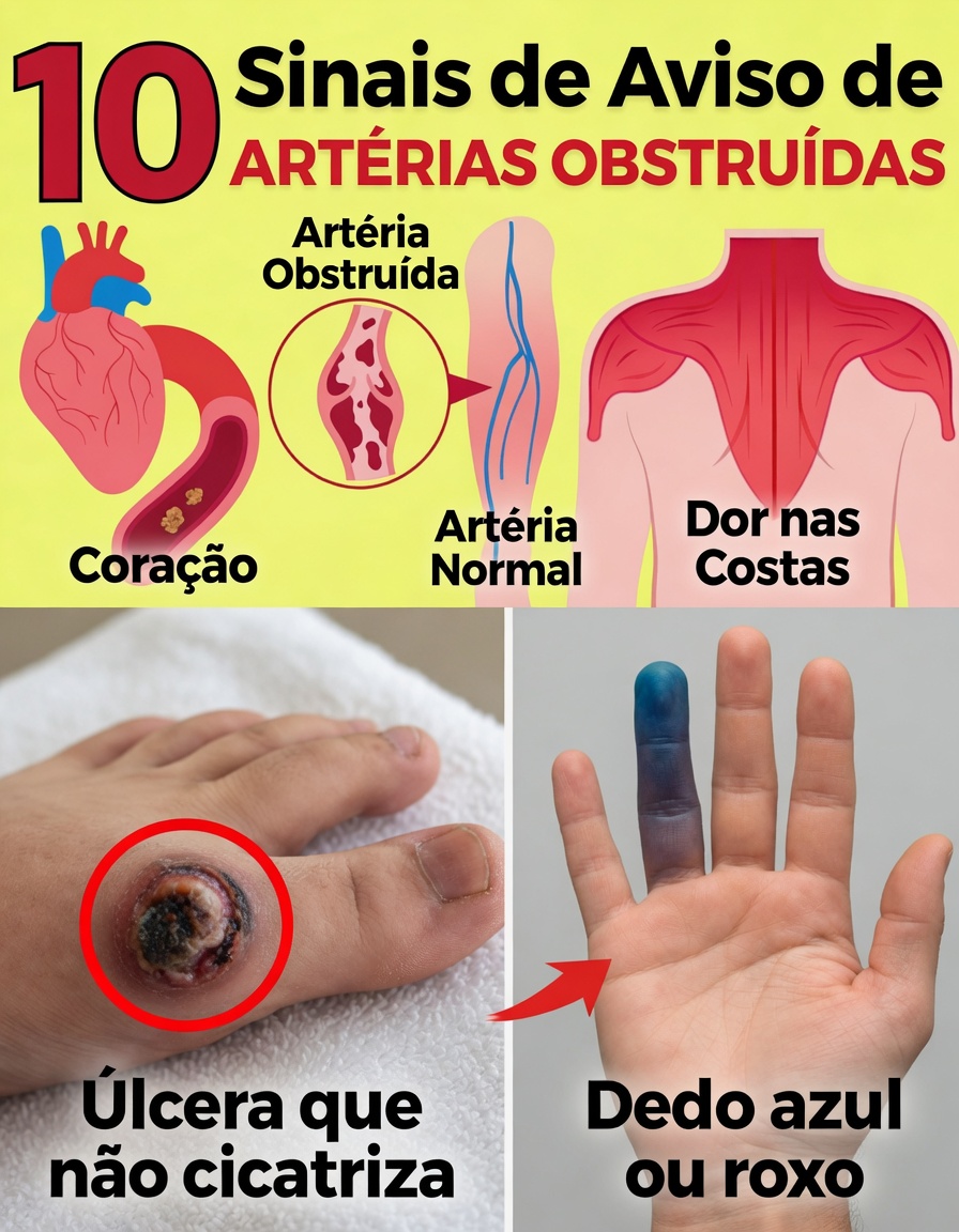 7 Sinais de Alerta de Artérias Obstruídas nas Pernas e nos Pés – Não Ignore Estes Sinais Silenciosos
