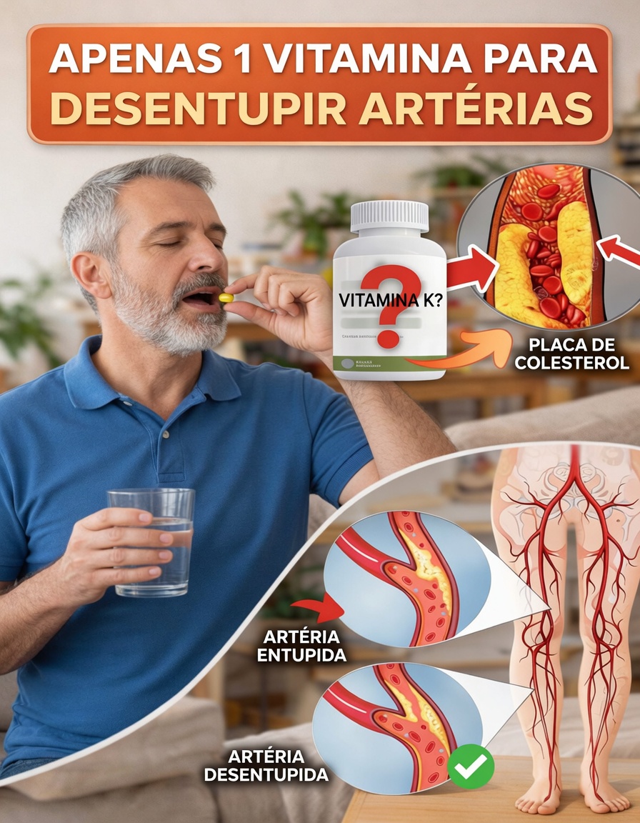 7 Vitaminas Poderosas que Podem Ajudar a Manter as Artérias Saudáveis e Melhorar Naturalmente o Fluxo Sanguíneo