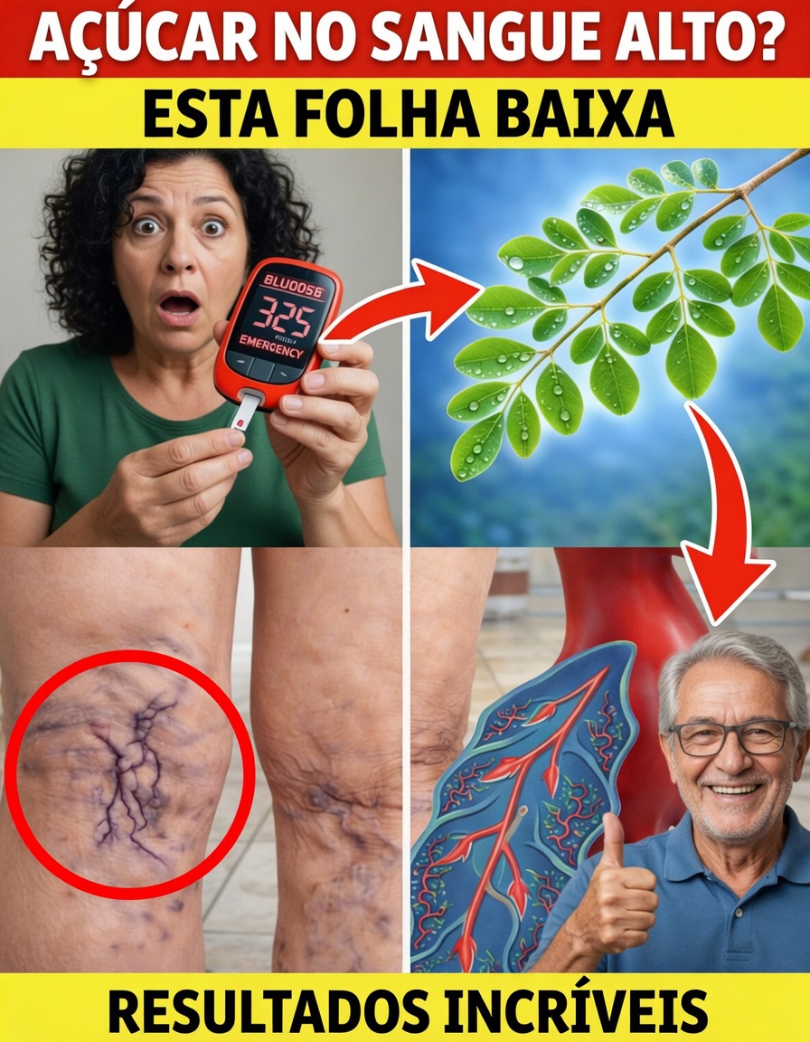 Mais de 60 anos? Descubra como a folha de moringa pode ajudar a manter níveis saudáveis de açúcar no sangue e a função arterial em idosos