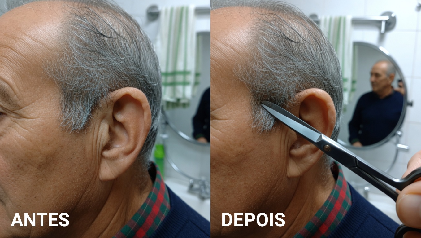 Pelos na Orelha e sua Saúde: O que os Médicos Realmente Dizem Sobre Este Sinal Comum do Envelhecimento
