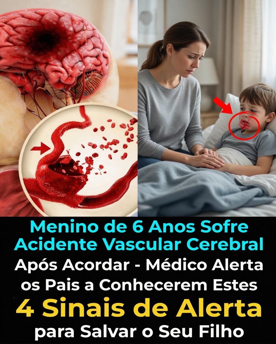 Menino de 6 anos sofre um AVC após acordar — médico pede aos pais que reconheçam estes 4 principais sinais de alerta para ajudar a proteger seu filho