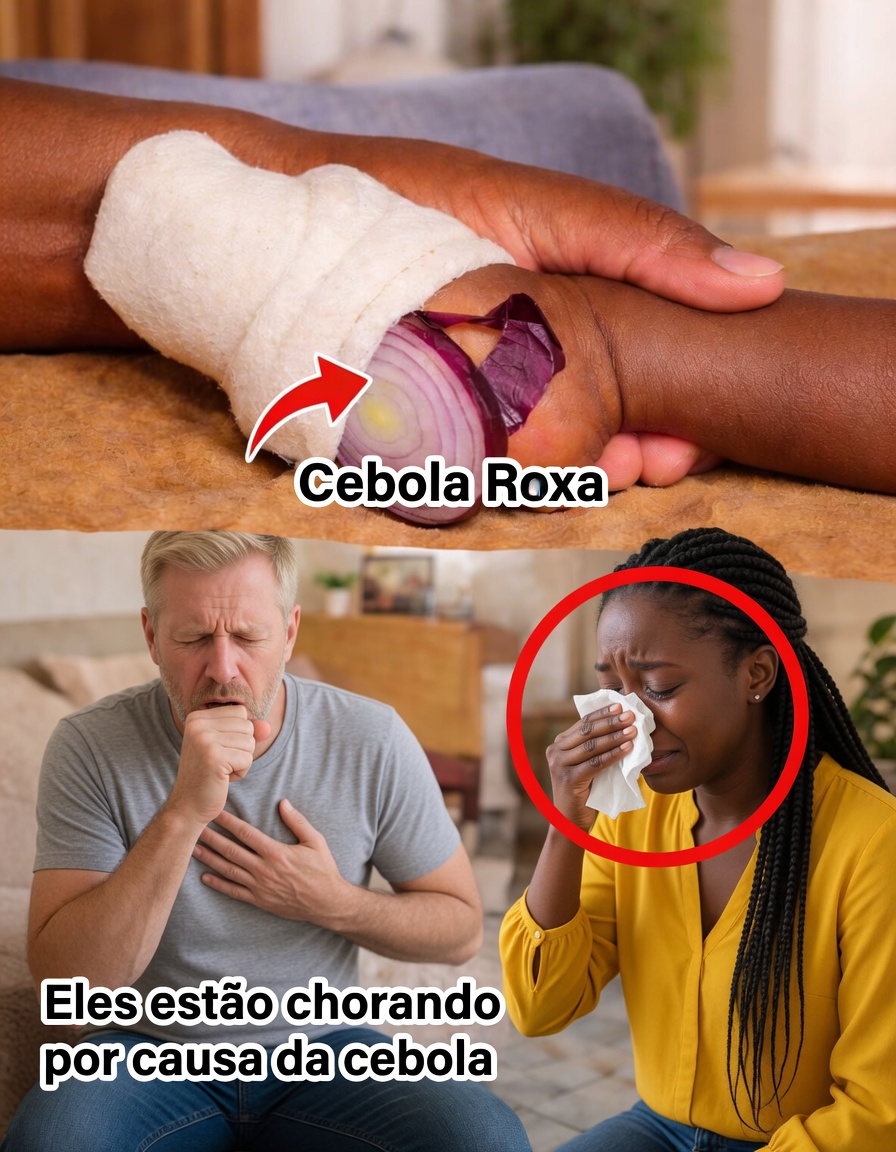 Surpreendente Truque da Cebola Roxa na Meia: Um Antigo Remédio Popular para Aliviar a Tosse Noturna e a Congestão Nasal