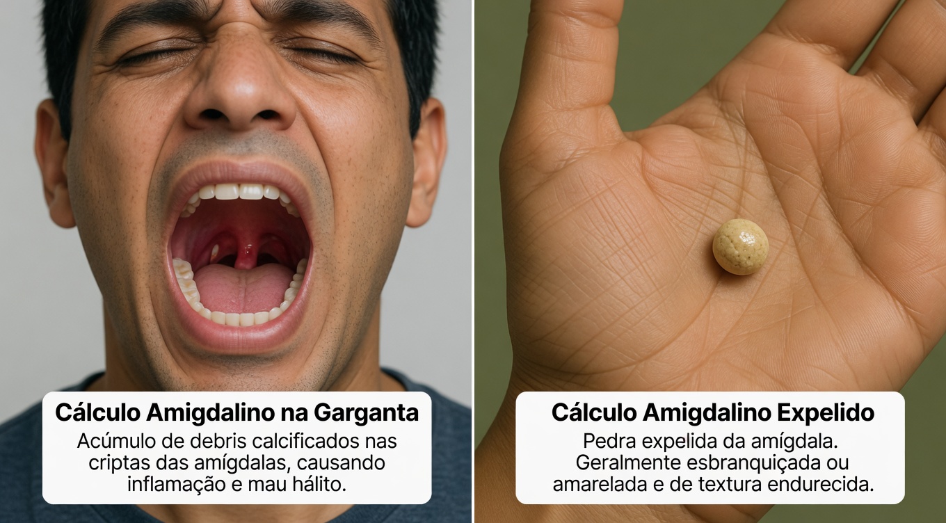 O que são essas “pedrinhas” brancas e malcheirosas na sua boca que causam um terrível mau hálito?