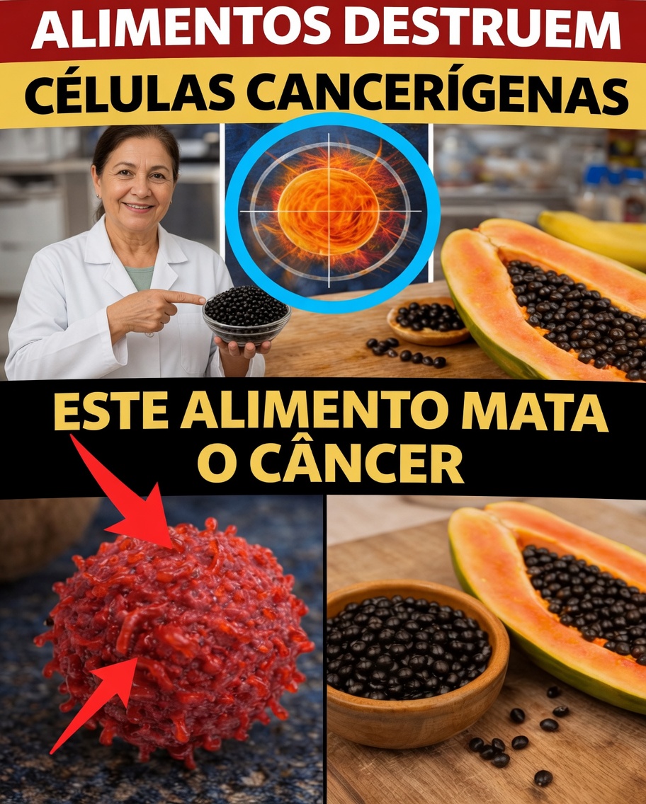 Os 10 principais alimentos diários que ajudam pessoas com mais de 65 anos a proteger suas células e envelhecer bem naturalmente