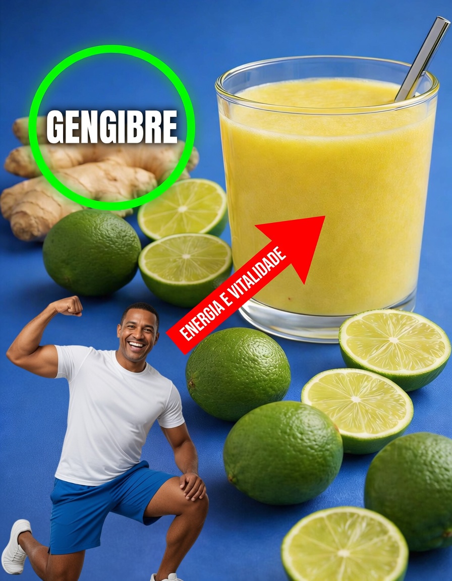 A Bebida Matinal Esquecida que Faz suas Artérias Respirarem Novamente: Desbloqueie uma Melhor Circulação com Gengibre e Limão