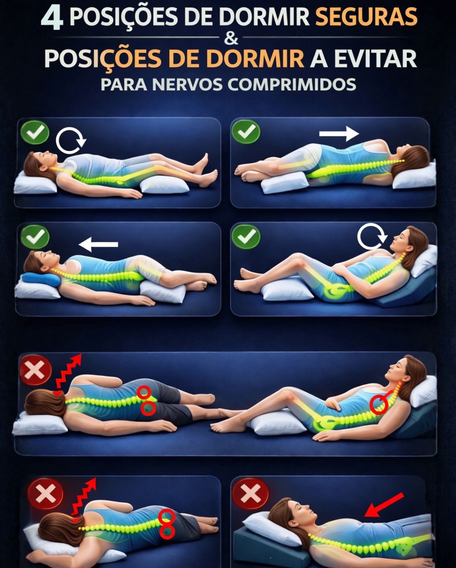 Pare de Dormir Assim! Maneiras Simples de Proteger Sua Coluna Enquanto Você Descansa