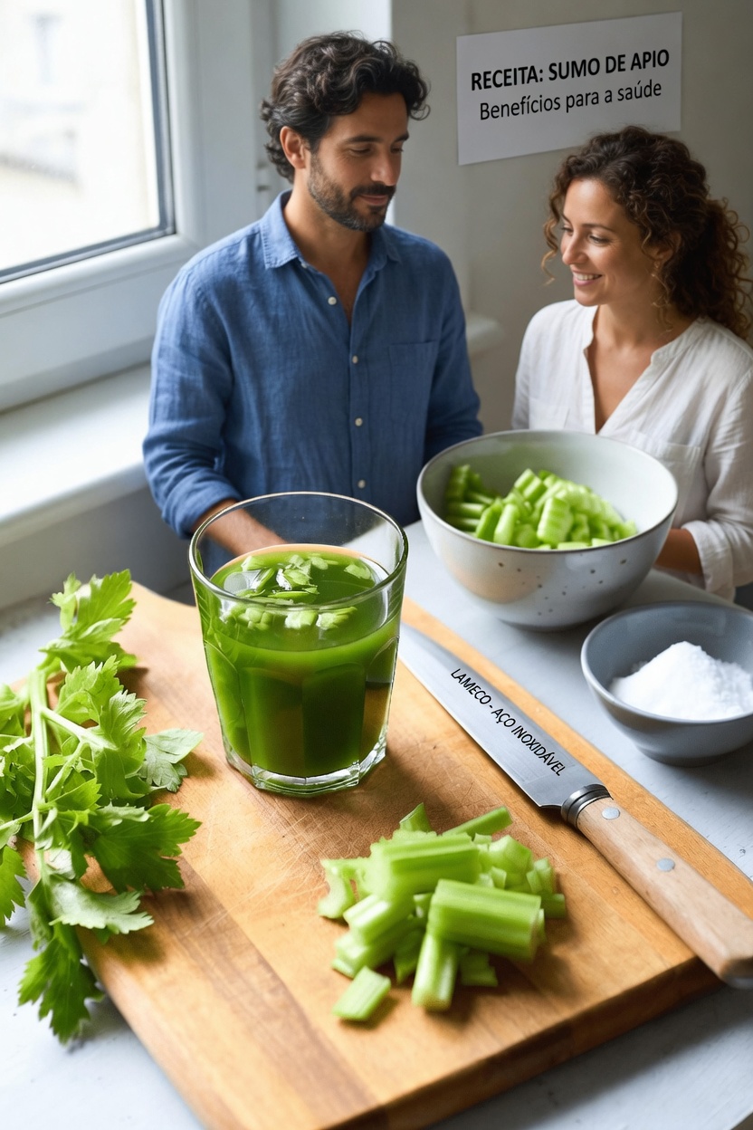 Vale a pena adicionar suco de aipo à sua rotina matinal? Explorando os potenciais benefícios