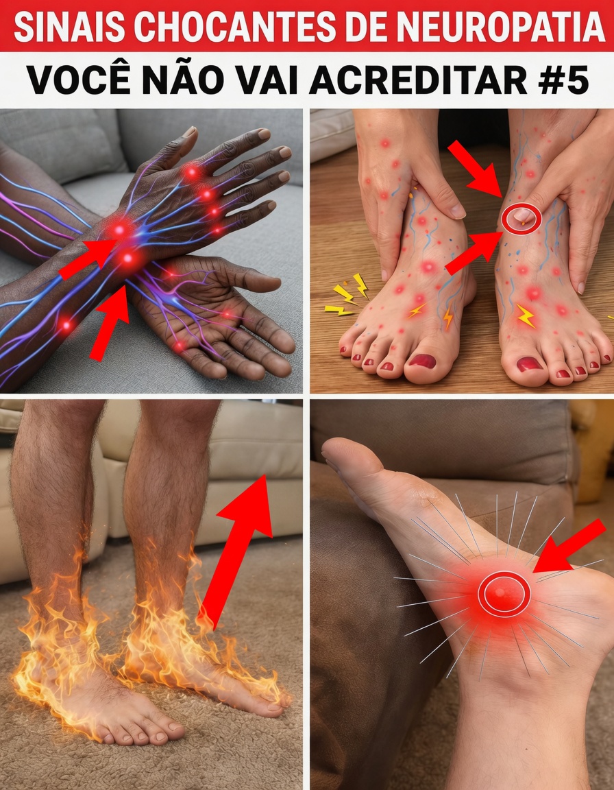 10 Sinais Surpreendentes de Neuropatia Periférica Após os 60 Que Você Pode Estar Ignorando