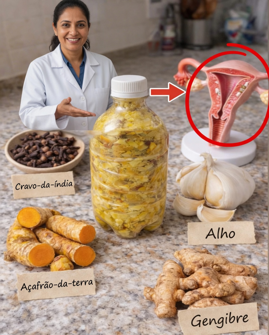 Uma Infusão Natural que Você Talvez Não Tenha Experimentado: Água de Alho, Gengibre, Cúrcuma e Cravo para Apoio ao Bem-Estar Diário