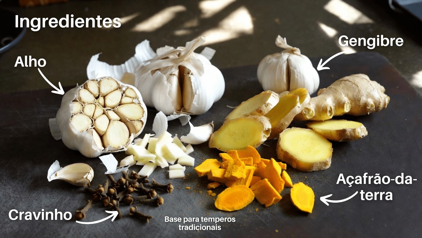 Uma Infusão Natural que Você Talvez Não Tenha Experimentado: Água de Alho, Gengibre, Cúrcuma e Cravo para Apoio ao Bem-Estar Diário