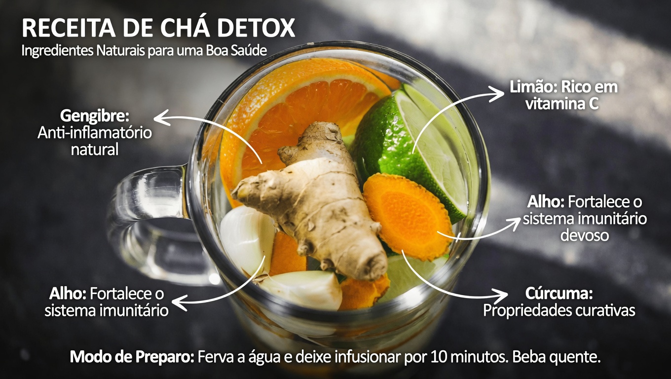 Um Ritual Matinal Simples: Explorando os Potenciais Benefícios de uma Mistura de Gengibre, Cúrcuma, Alho e Lima