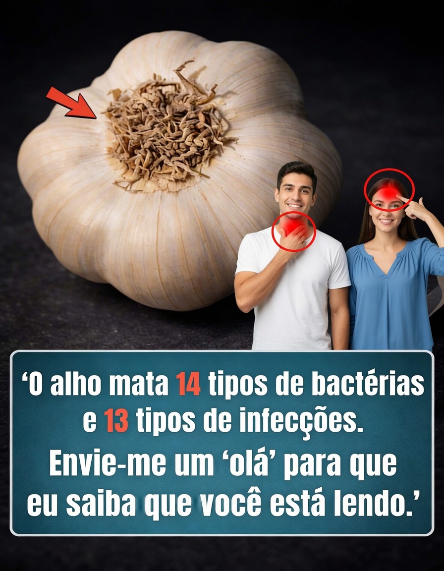 É verdade que o alho mata 14 tipos de bactérias e 13 tipos de infecções?