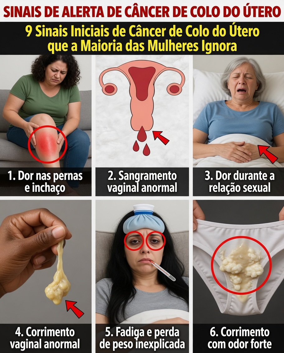 9 Sinais Precoces de Alerta do Câncer do Colo do Útero que a Maioria das Mulheres Ignora (E Por Que Ouvir Seu Corpo Importa)