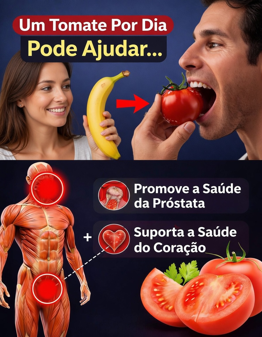 Aprenda sobre 4 razões importantes pelas quais os homens podem querer comer tomates todos os dias para obter benefícios à saúde