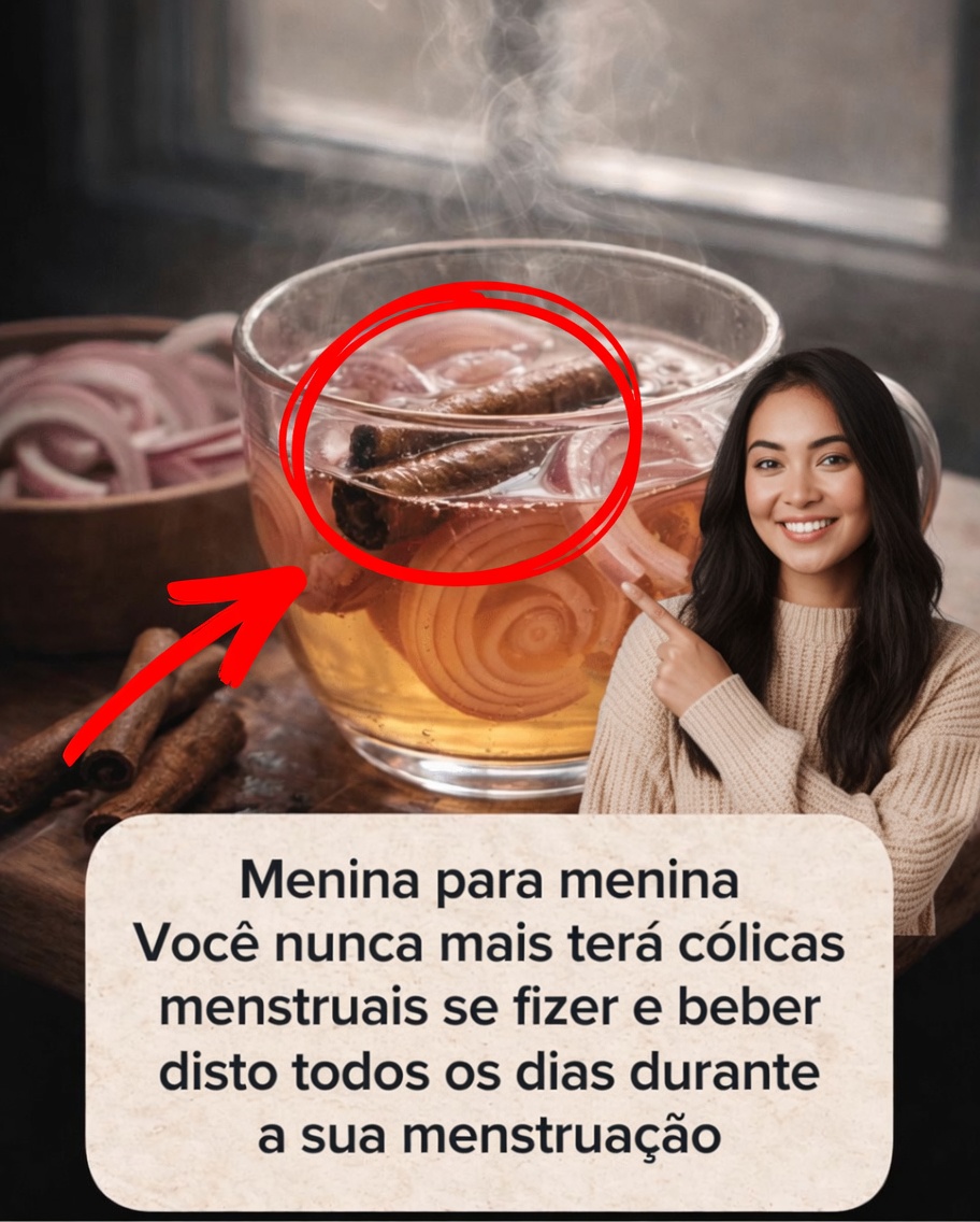 Chá de Cebola e Canela para Cólicas Menstruais: Explorando Este Popular Remédio Natural