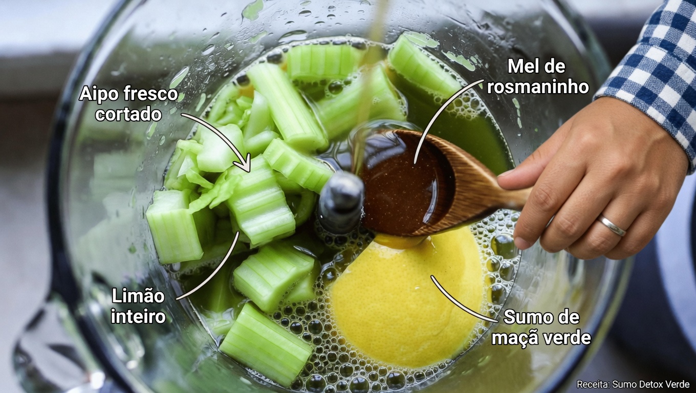 Descubra como o aipo, o limão e o mel podem apoiar naturalmente a saúde do fígado: insights respaldados pela ciência e dicas práticas