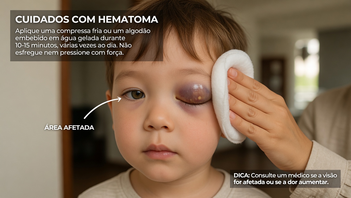 O que pode ser aquele caroço grande e repentino na pálpebra do seu filho e quais medidas você deve tomar?