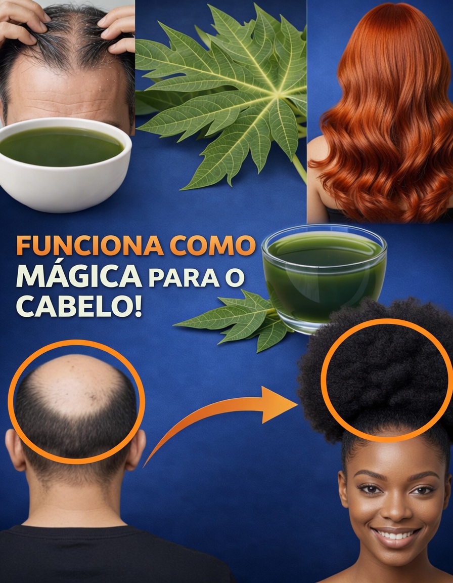Descubra o Potencial das Folhas de Mamão para um Cabelo Mais Saudável e Cheio da Noite para o Dia