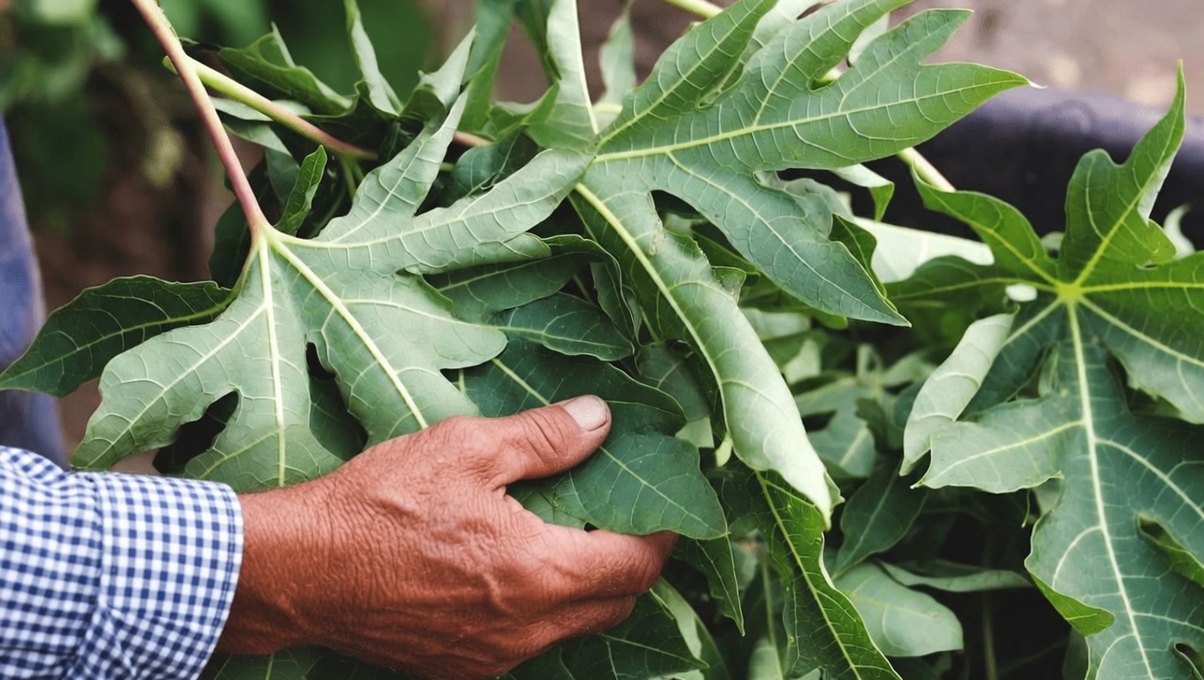 Descubra o Potencial das Folhas de Mamão para um Cabelo Mais Saudável e Cheio da Noite para o Dia
