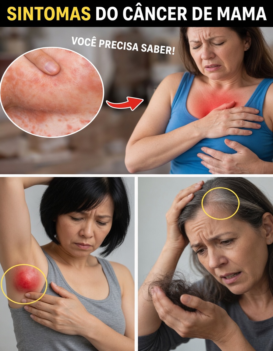 10 Sinais de Alerta do Câncer de Mama que Você Nunca Deve Ignorar – A Detecção Precoce Pode Fazer a Diferença