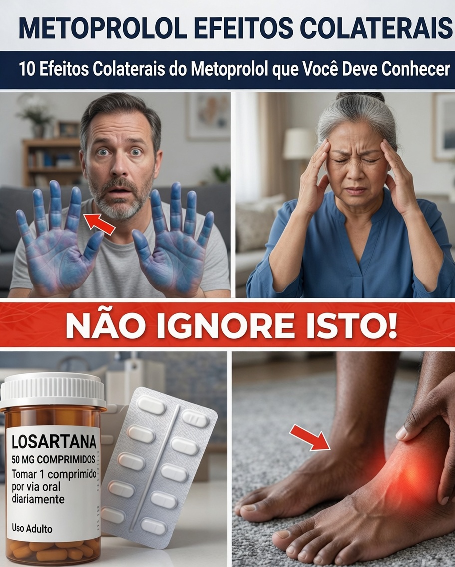 Descobrindo 10 efeitos colaterais frequentemente negligenciados do metoprolol e estratégias práticas de manejo