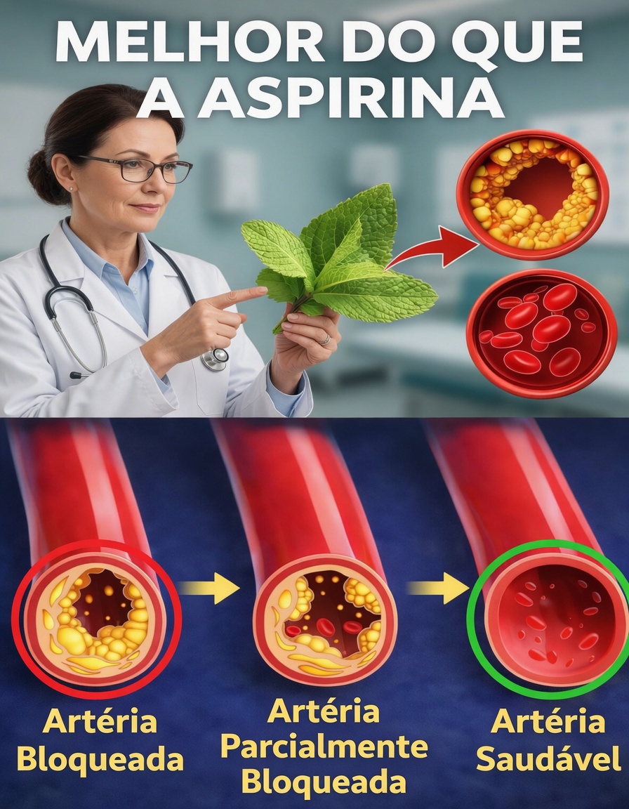 Descubra 9 alimentos do dia a dia que podem ajudar a manter artérias saudáveis e seus potenciais benefícios em comparação com a aspirina diária