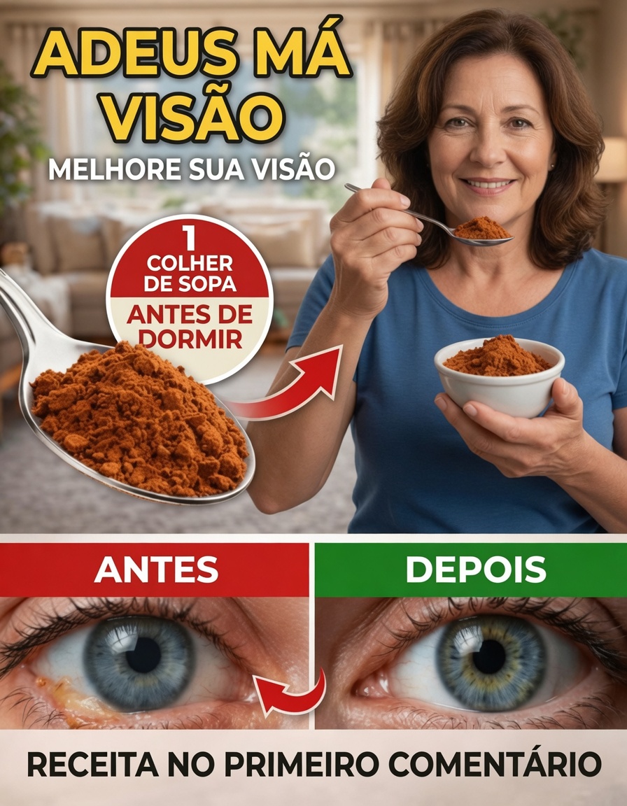 Descubra um simples hábito noturno que ajuda a manter a saúde dos olhos para pessoas com mais de 60 anos: experimente esta receita fácil
