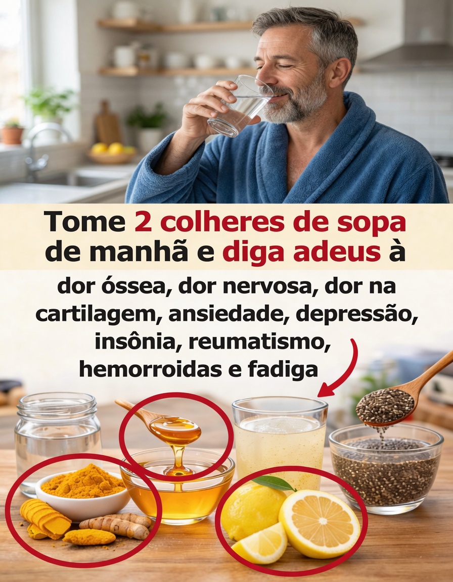 Aprenda a Fazer uma Mistura Natural com Mel, Canela, Cúrcuma, Vinagre de Maçã e Sementes de Chia para o Bem-Estar Diário